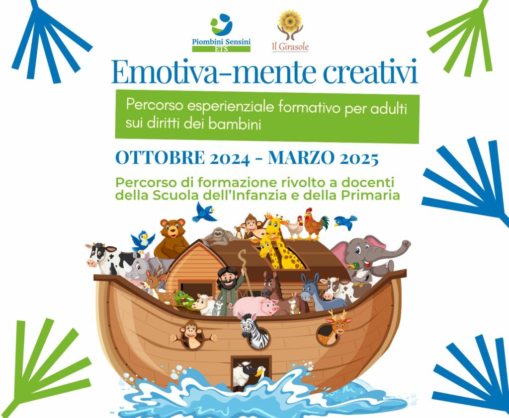 Emotiva-mente creativi: percorso esperienziale formativo per adulti sui diritti dei bambini. Scopri il programma formativo!